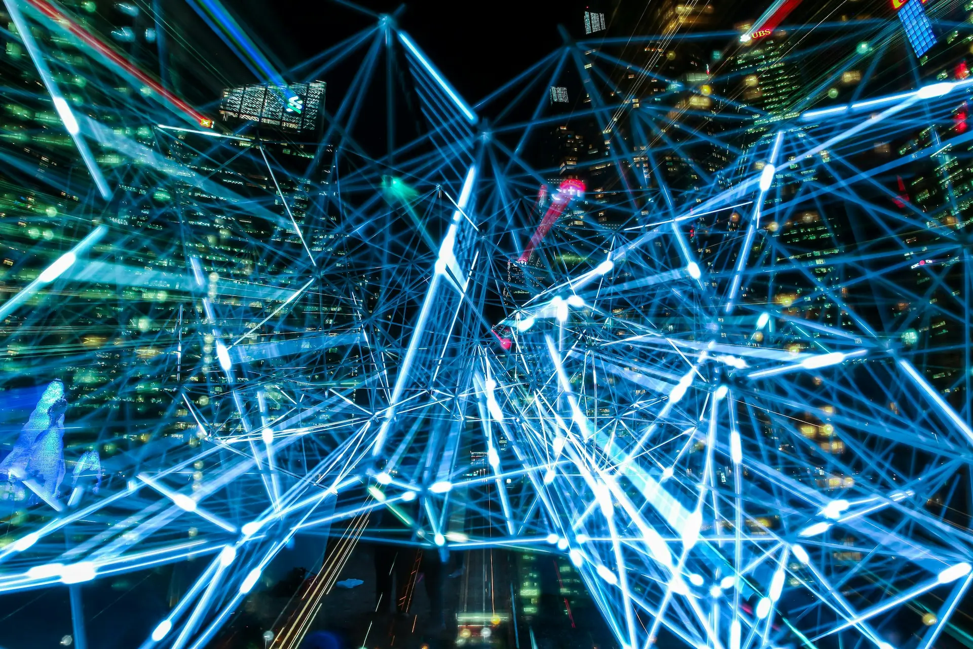AI network visualization